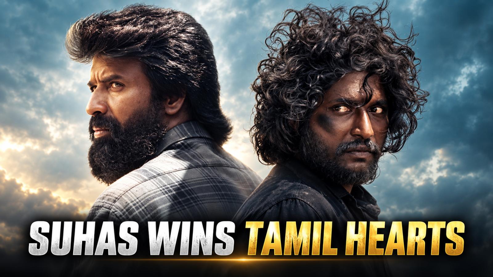 Suhas Wins Tamil Audiences With His Dark Role in Mandaadi