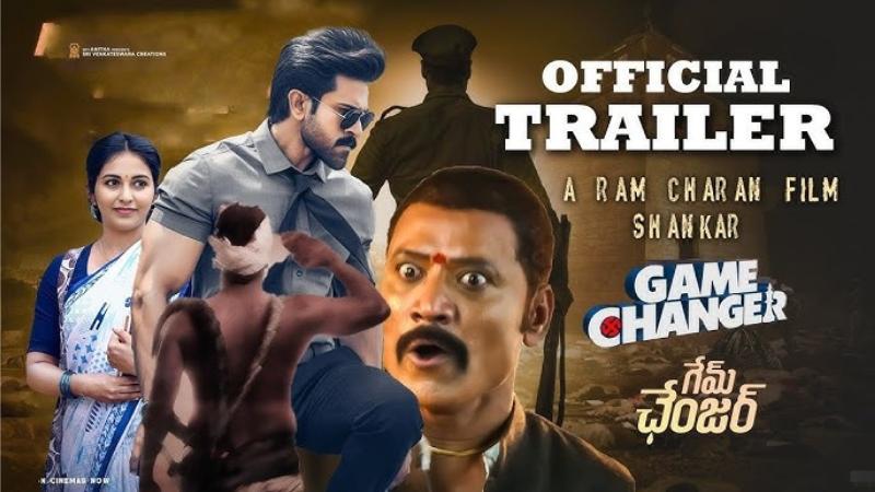 Ram Charan's 'Game Changer' Trailer Drops Ahead of Release | Latest Pan India Movie
