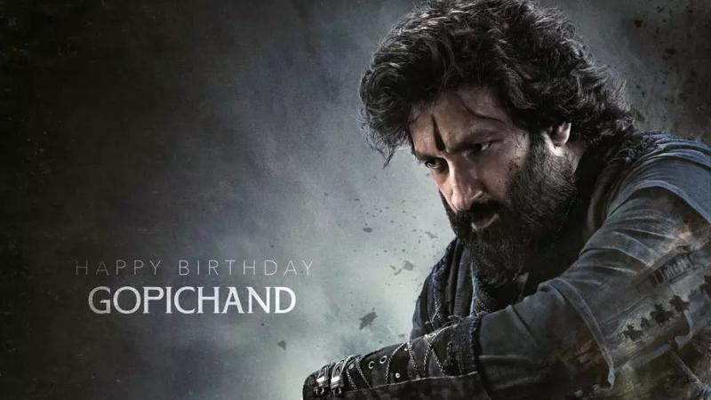 Gopichand33 Glimpse Unveils Warrior Drama in Style