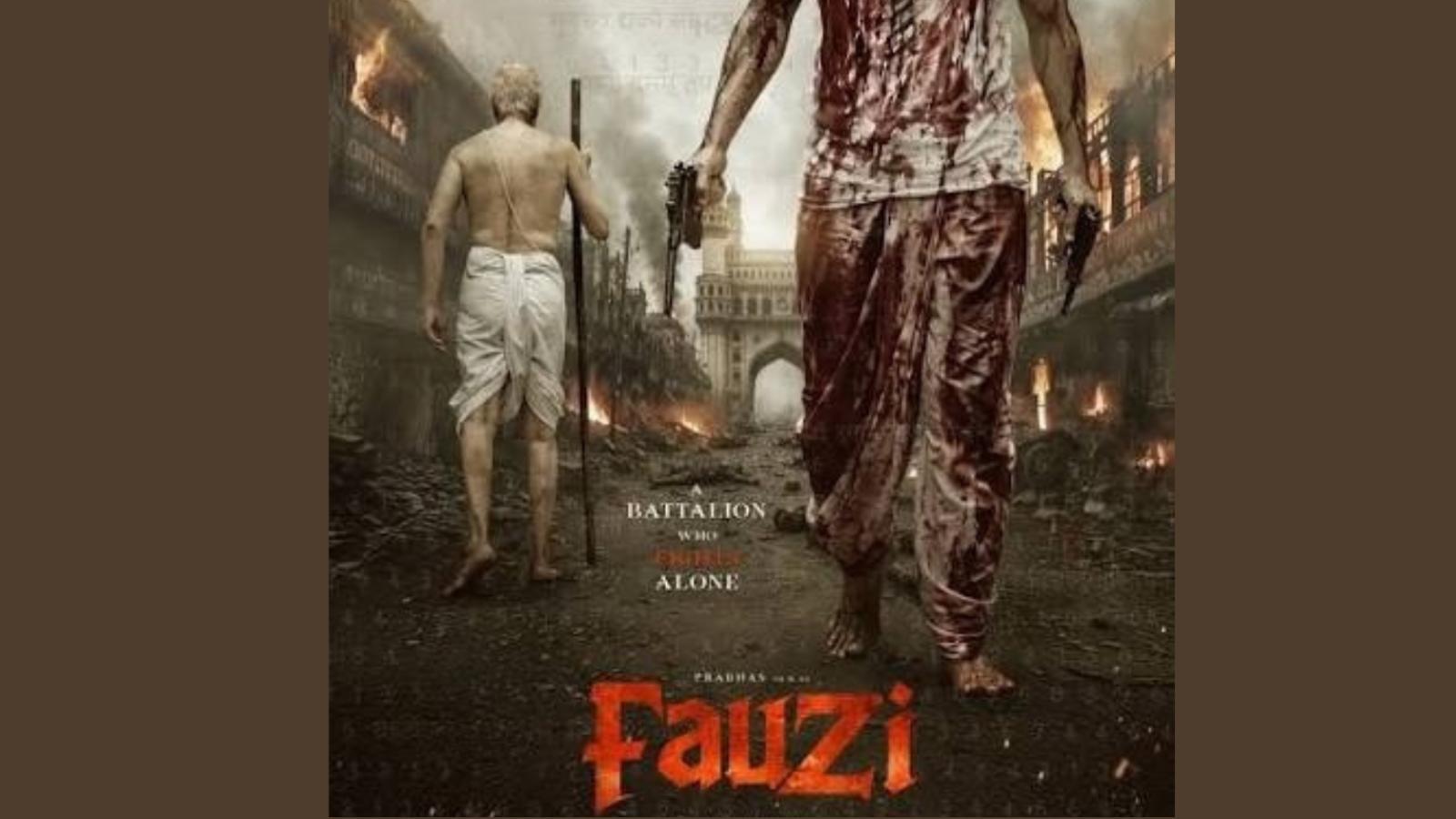 Prabhas Fauzi Independence Day Poster Creates Massive Buzz