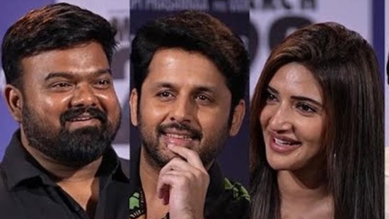 Robinhood Latest Telugu Movie  Nithiin and Sreeleela Talk Fun, Comedy, and Twists in New Interview