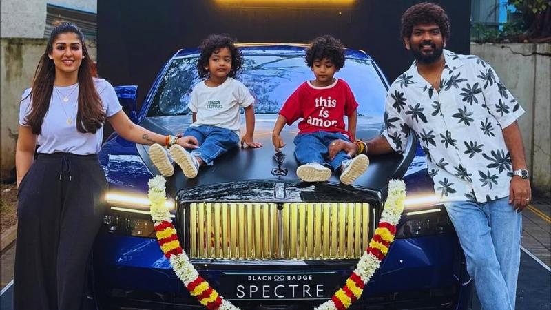 Vignesh Shivan Gifts Nayanthara a Rolls-Royce Spectre on Her Birthday, Fans Delighted