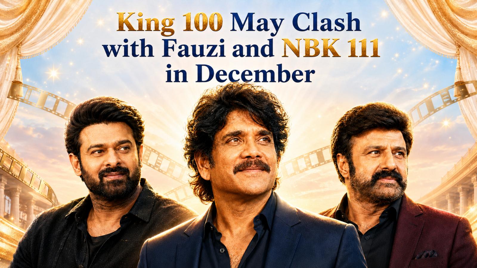 King 100 Joins Prabhas and Balakrishna’s December Race