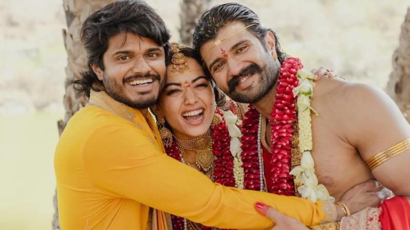 Anand Deverakonda Shares Emotional Message for Vijay Deverakonda and Rashmika Mandanna