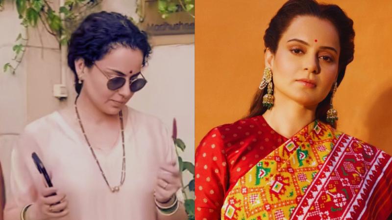 Kangana Sets Record Straight on Viral Married Look