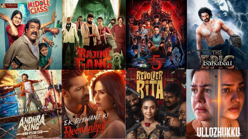 Top OTT Releases Dec 24-26, 2025: Baahubali The Epic, Andhra King Taluka, Revolver Rita & More