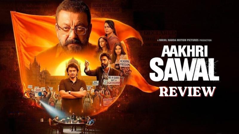Aakhri Sawal Review: Sanjay Dutt Ideological Drama Falters in Excess