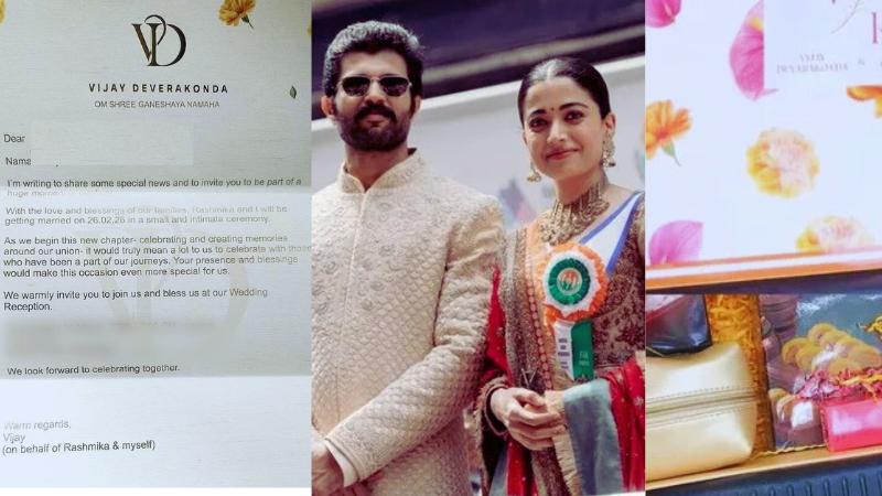 Inside Rashmika Mandanna And Vijay Deverakonda&rsquo;s Luxury Wedding Invitation Hamper