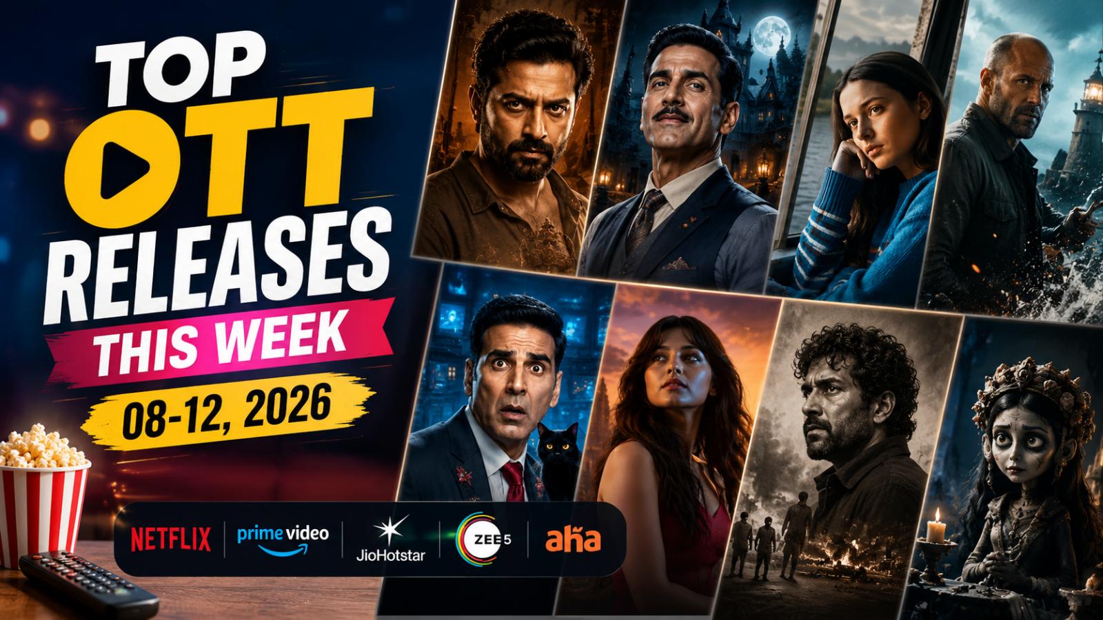 Top OTT Releases This Week 08-12, 2026: New Movies And Shows To Watch Online