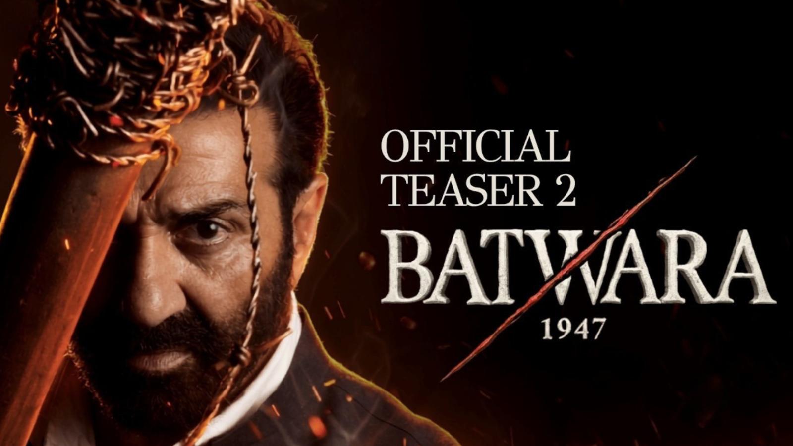 Batwara 1947 Teaser 2: Sunny Deol Faces Partition Horror