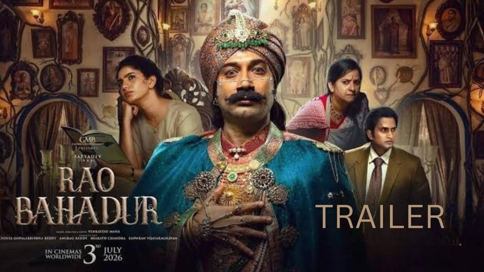 Rao Bahadur Trailer Hints At A New Telugu Cinema Experience