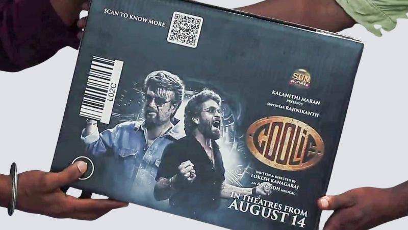 Coolie Film Promotes With Amazon Delivery Parcels, A First for Indian Cinema