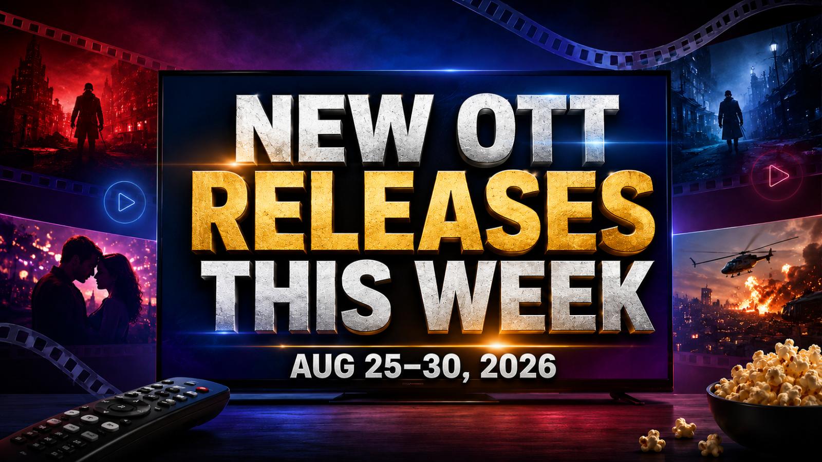 New OTT Releases This Week Aug 25-30, 2026: Movies and Shows to Watch