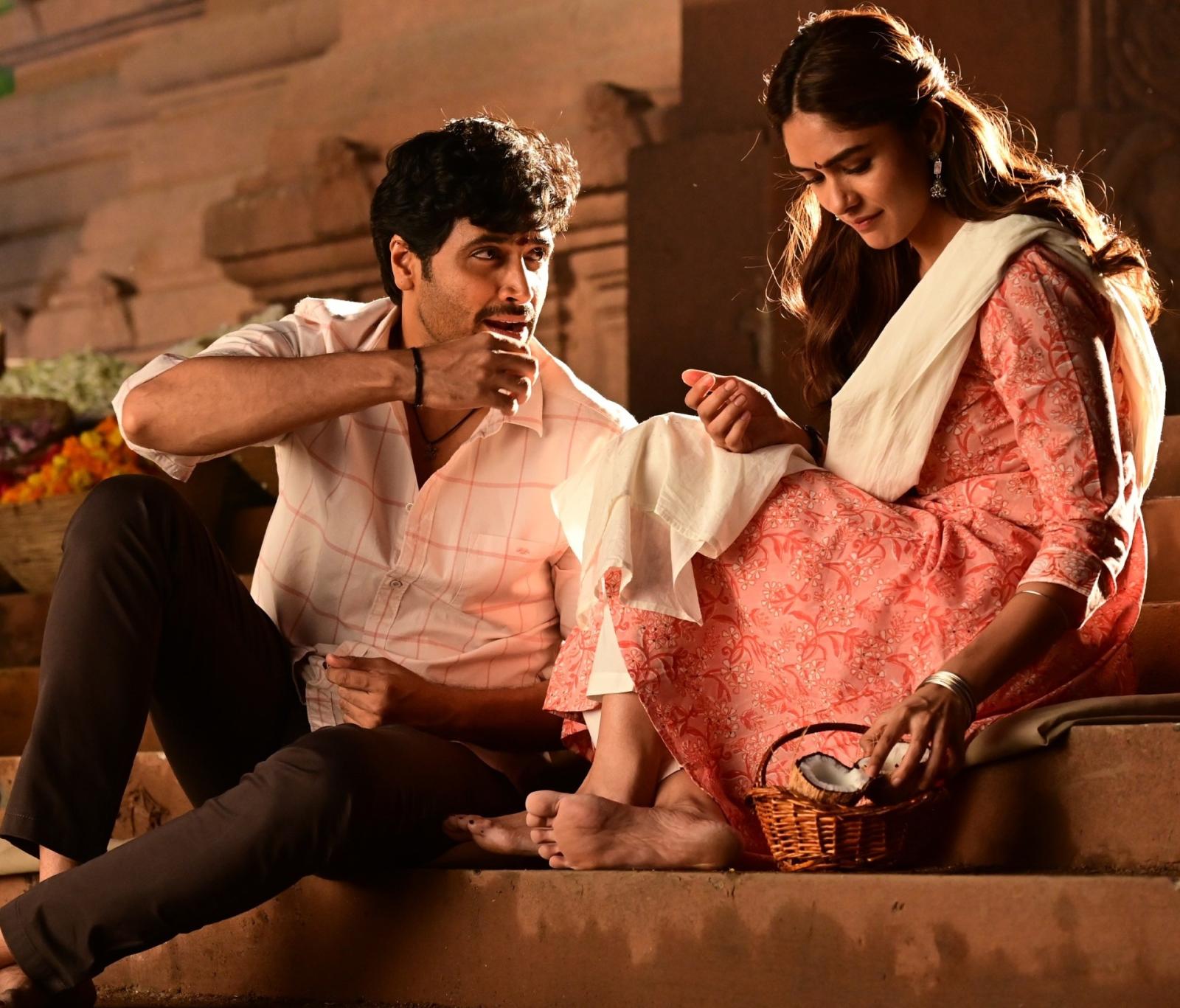 Adivi Sesh and Mrunal Thakur&rsquo;s Romantic Track Rubaroo from Dacoit Set for Release on February 27th