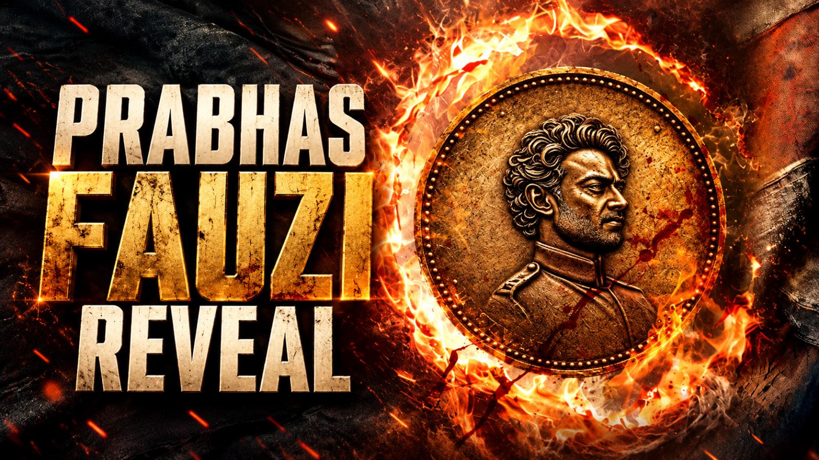 Prabhas Fauzi Birthday Poster Teases Military Look and File 025