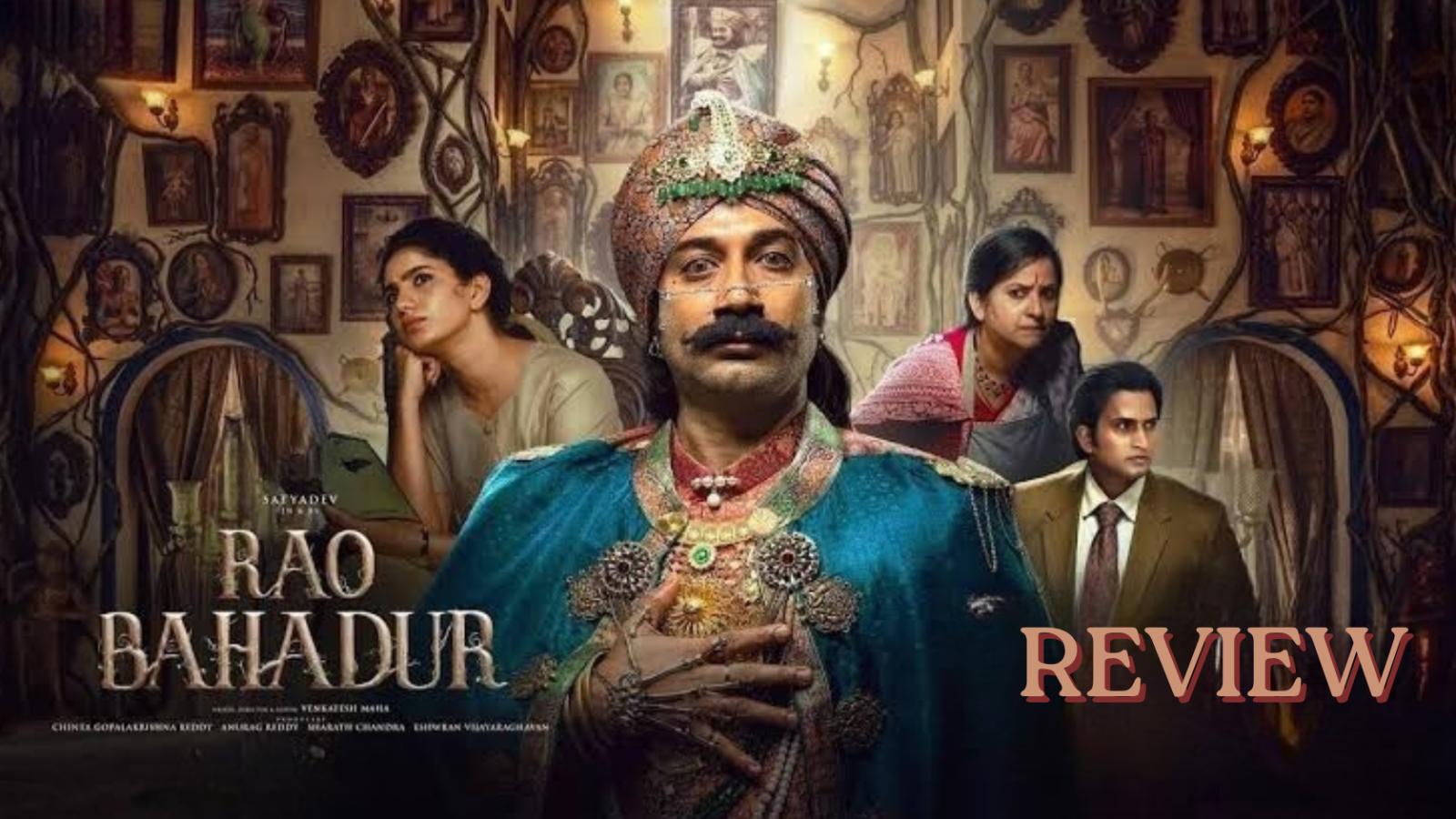 Rao Bahadur Review Satyadev Shines In A Flawed Drama