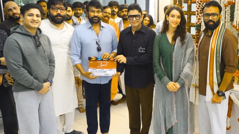 Spirit Launched: Prabhas Teams With Sandeep Reddy Vanga As Chiranjeevi Flags Off Shoot