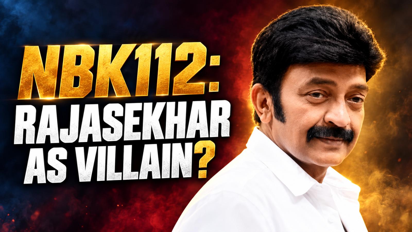 NBK112: Rajasekhar Eyed as Villain Opposite Balakrishna