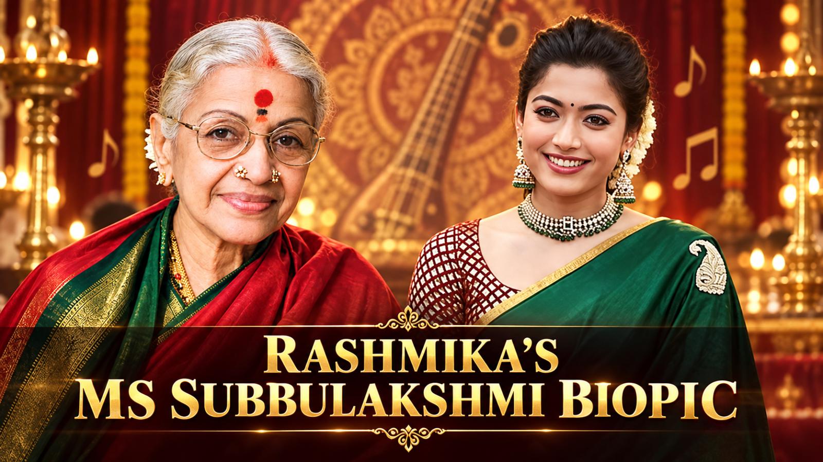 Rashmika&rsquo;s MS Subbulakshmi Biopic Set for Chennai Launch