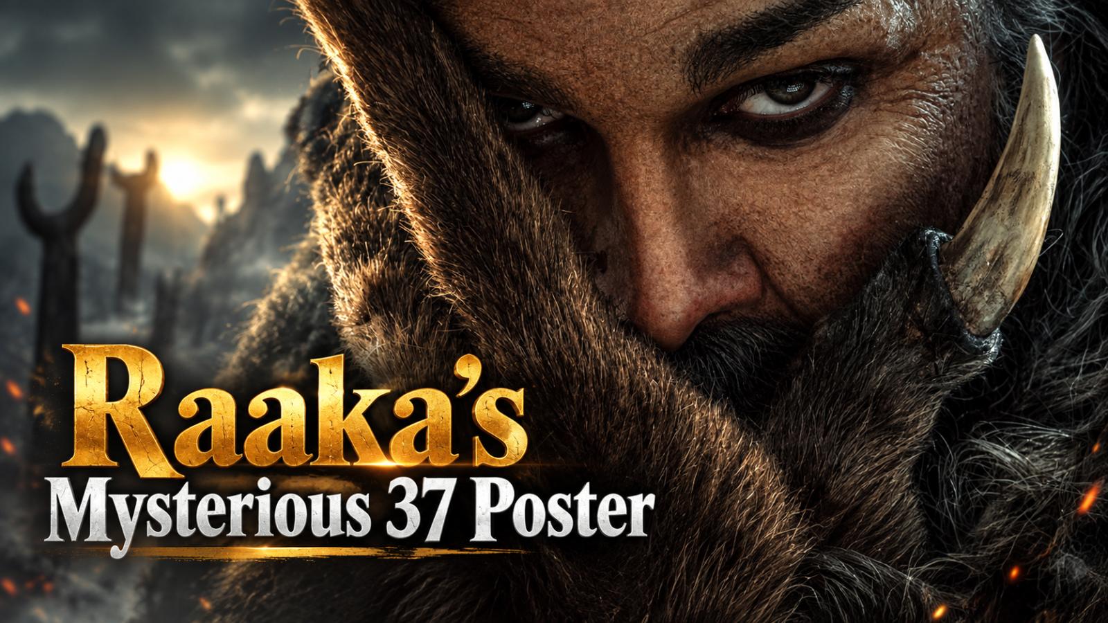 Allu Arjun&rsquo;s Raaka Teases Big Update With 37 Poster
