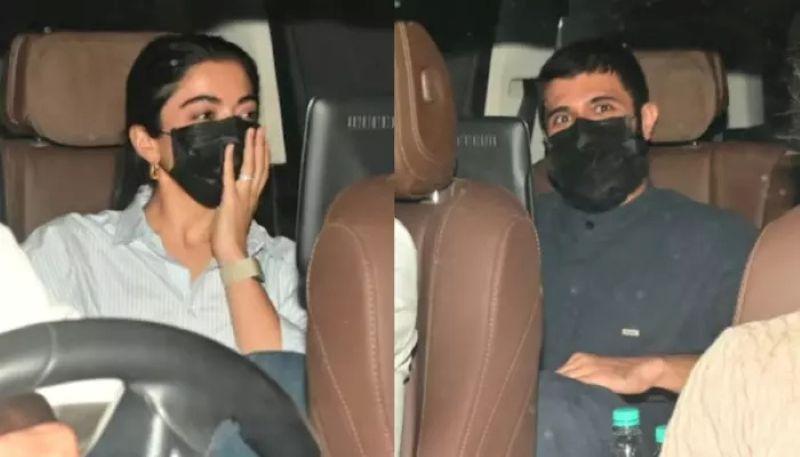 Rashmika & Vijay Spotted Together Again After Event