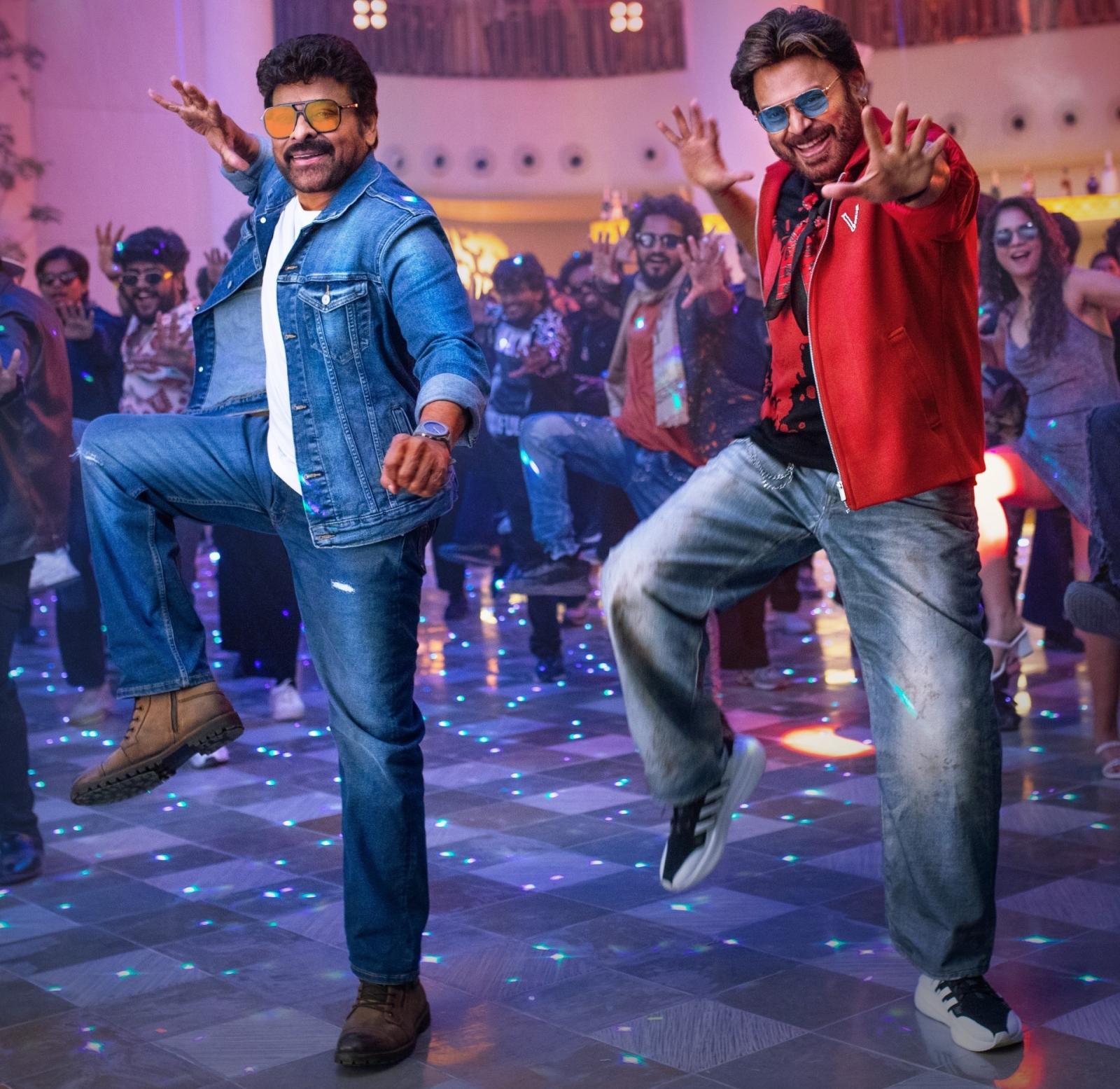 Mega Victory Mass Song From Chiranjeevi And Venkatesh Film Unveiled On December 30