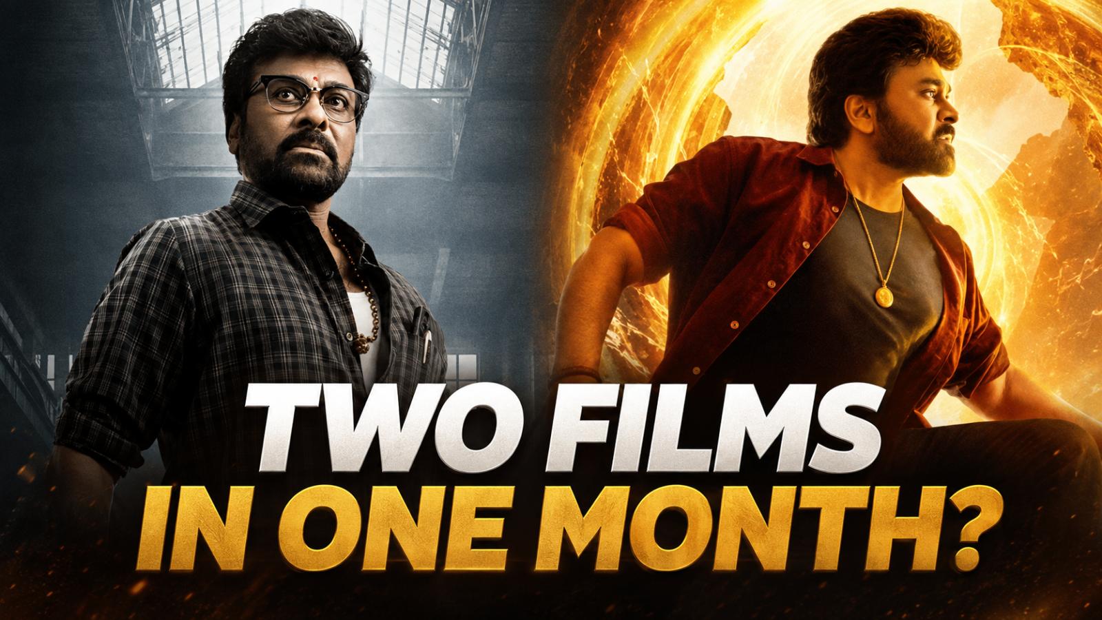Chiranjeevi May Have Two Film Releases Within One Month