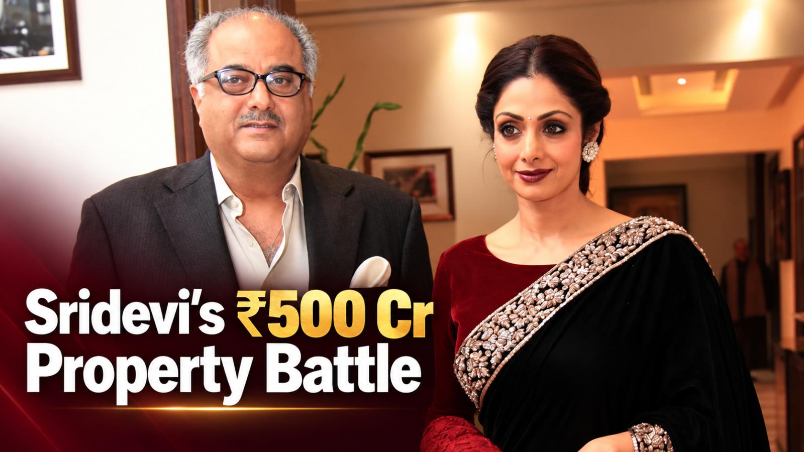 Sridevi&rsquo;s ₹500 Crore Chennai Property Row Reaches SC