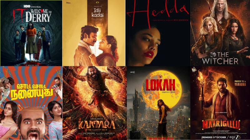 Top OTT Releases October 27-31, 2025 : Kantara, IT, Idli Kadai & More