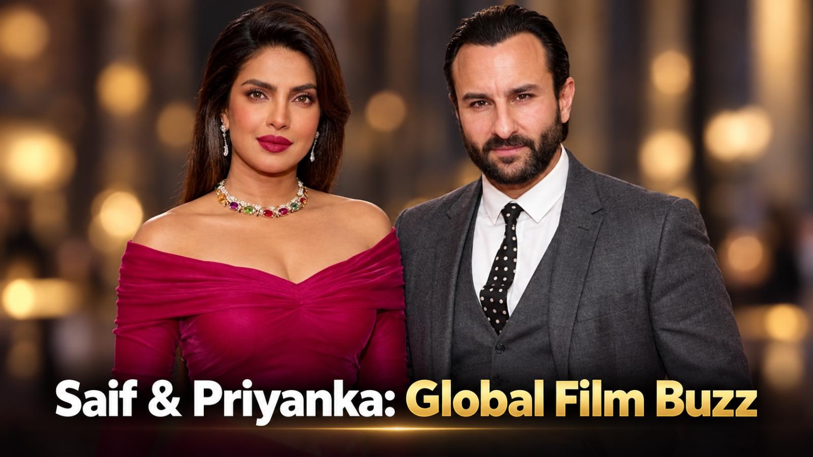 Saif Ali Khan, Priyanka Chopra Eyed for International Film