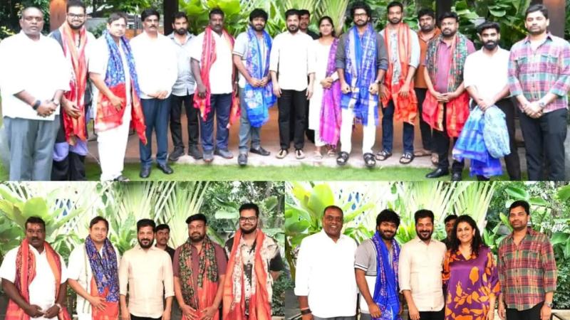 CM Revanth Reddy Felicitates Tollywood’s National Award Winners, Pledges Support for Cinema