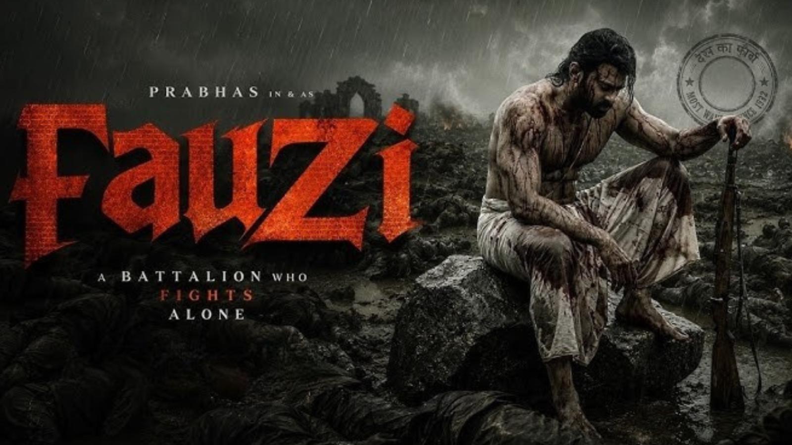 Prabhas&rsquo;s Fauzi Sets December 3 Release With Fierce Poster