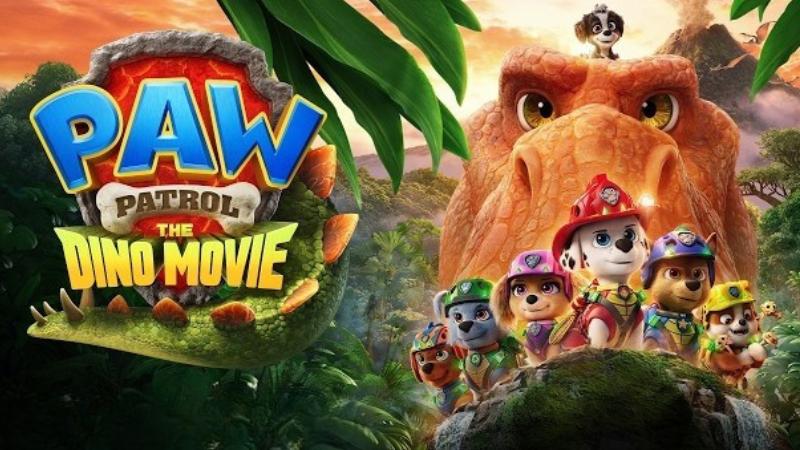 Paw Patrol The Dino Movie Teaser: Pups Encounter Dinosaurs on Tropical Island Adventure