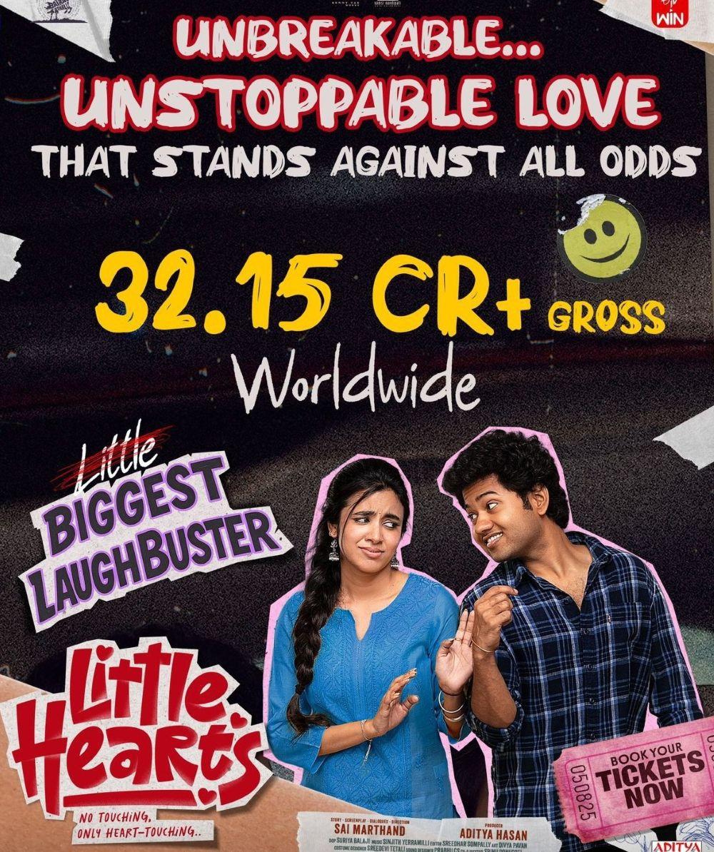 Little Hearts Worldwide Gross Reaches ₹32.15 Crores, Racing Towards Blockbuster Status