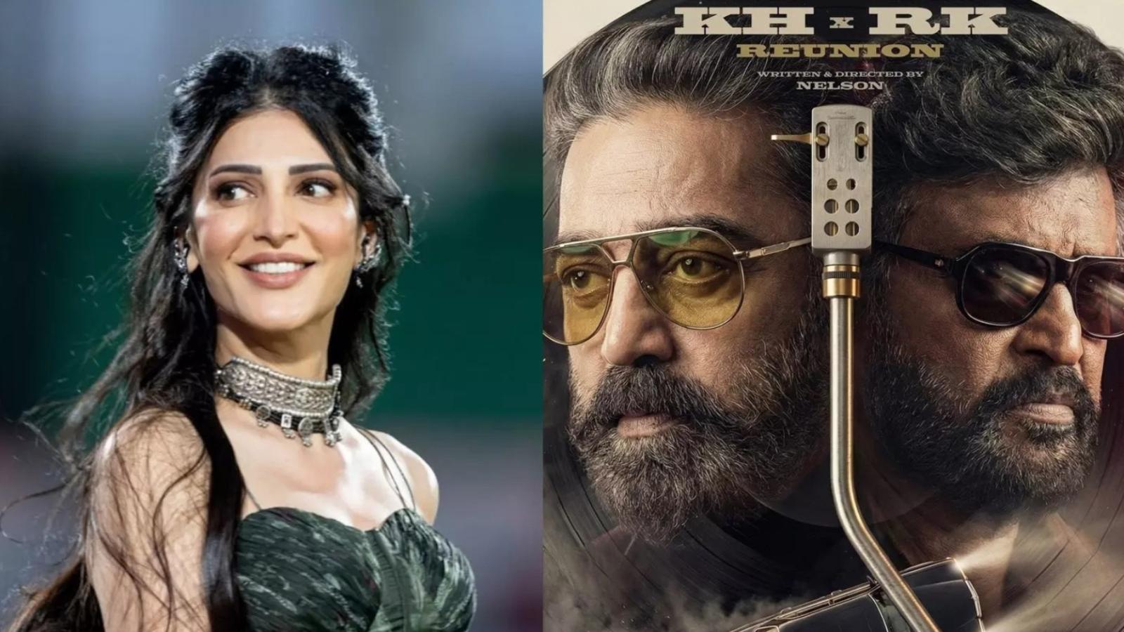 Shruti Haasan denies KHxRK role, praises Rajinikanth