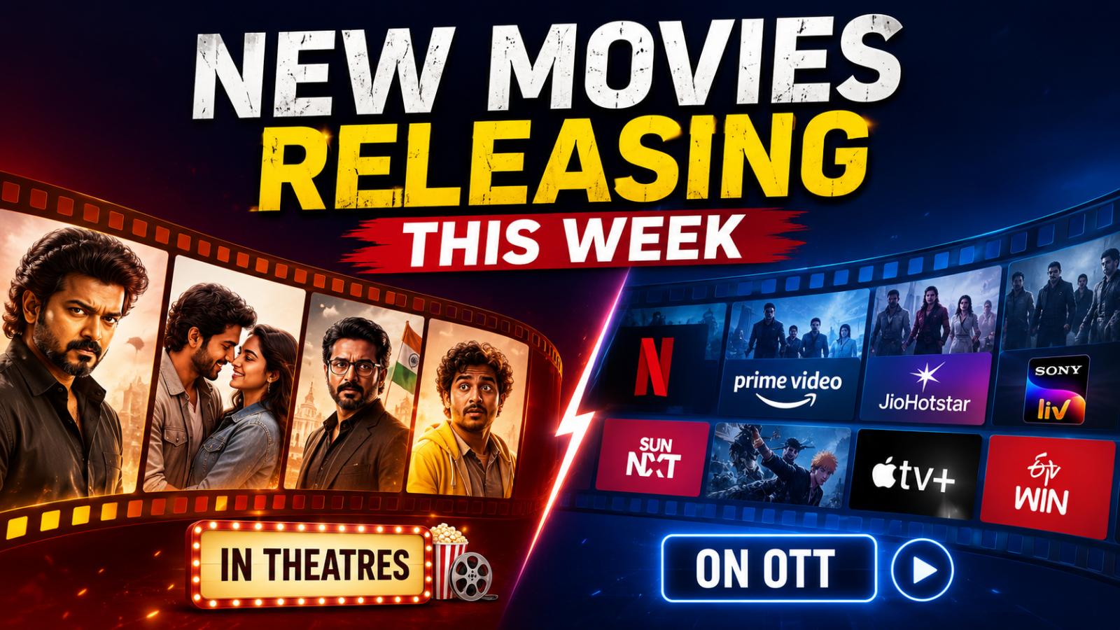 New Movies Releasing This Week in Theatres and OTT