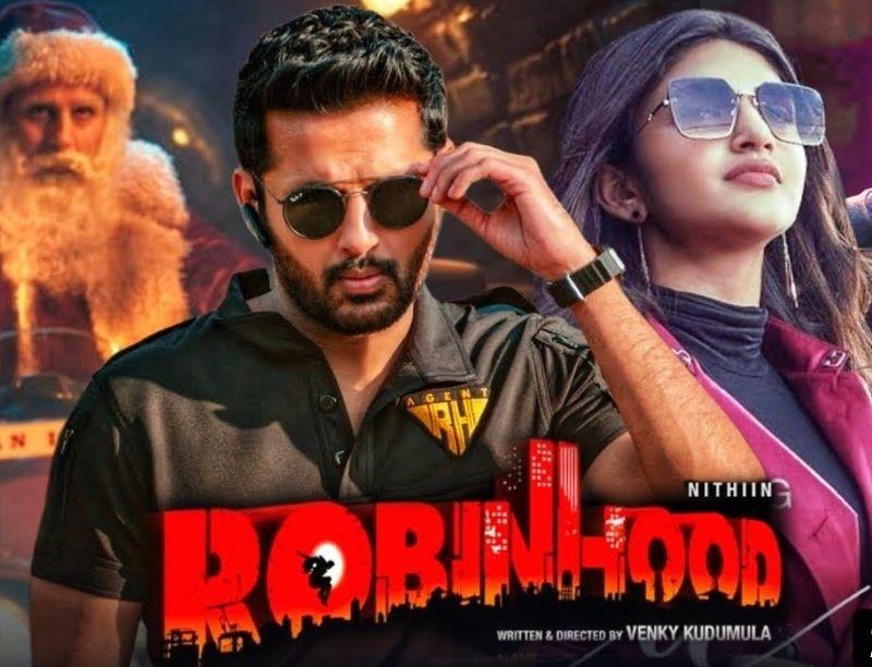 Nithiin and Sreeleela's Robinhood Teaser Reveals Exciting Plot