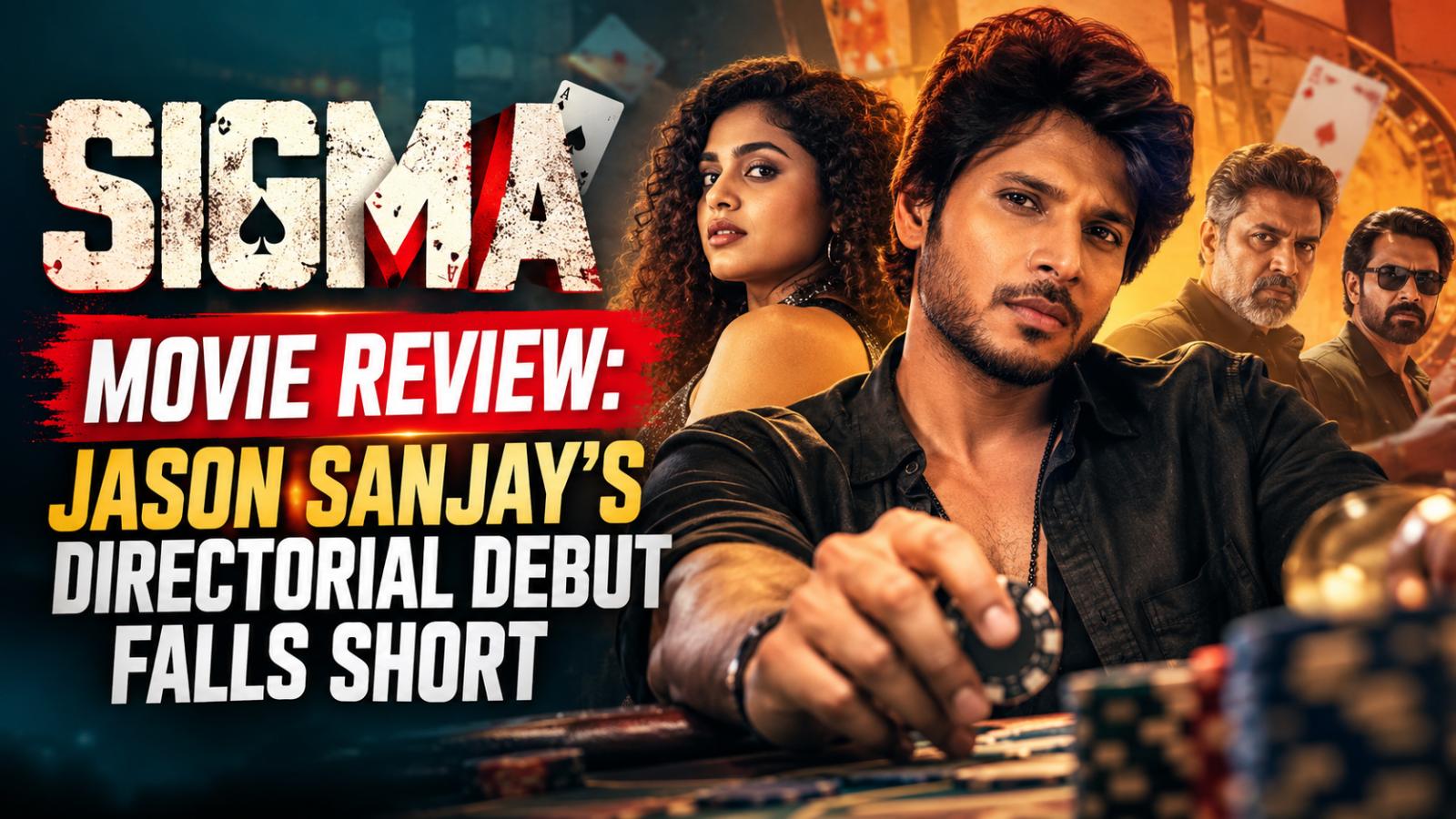 Sigma Movie Review Jason Sanjay’s Directorial Debut Falls Short