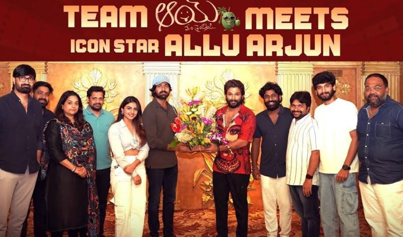 Aay Team Meets Allu Arjun