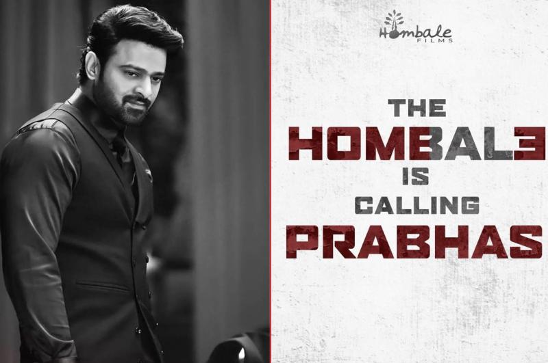 Hombale Films Signs with Prabhas for Three Major Films