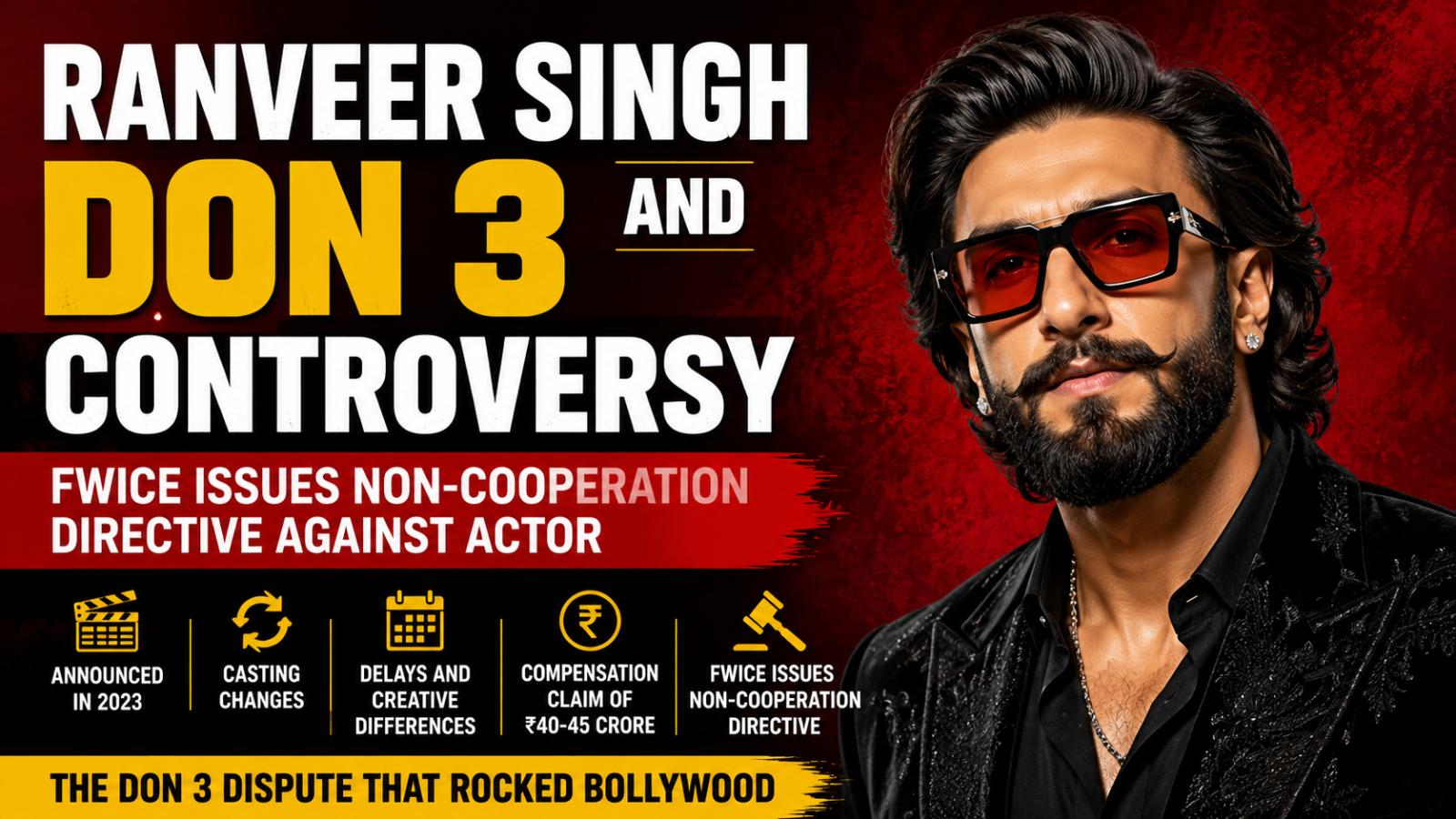 Ranveer Singh Don 3 Controversy: FWICE Issues Non-Cooperation Directive