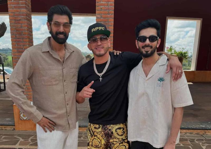 Rana Daggubati Teams Up with Anirudh Ravichander and Anthony Pettis for New Global Venture