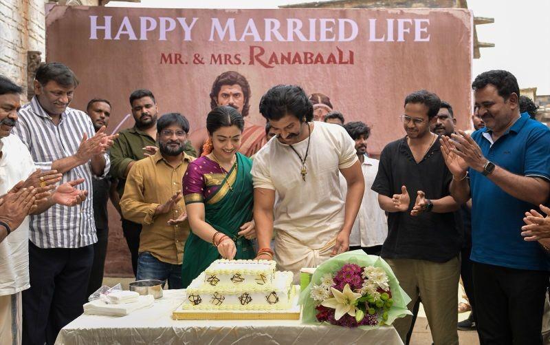 Vijay Deverakonda and Rashmika Mandanna’s Wedding Celebrated on Ranabali Sets