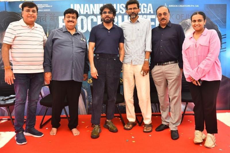 Kubera Movie Success Meet  Nagarjuna, Dhanush & Sekhar Kammula Celebrate Blockbuster Hit
