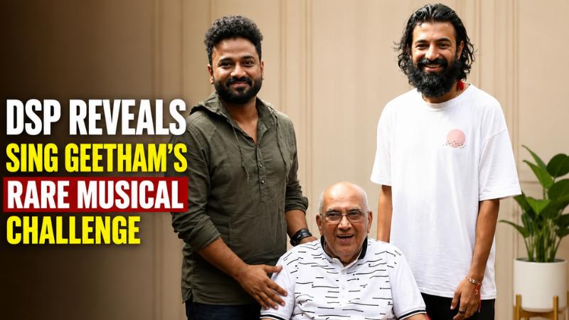 DSP Reveals Sing Geetham&rsquo;s Rare Musical Challenge