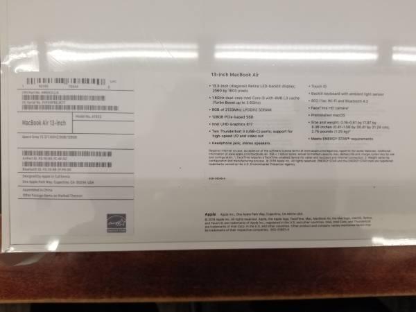 Apple Macbook Air with Retina Display