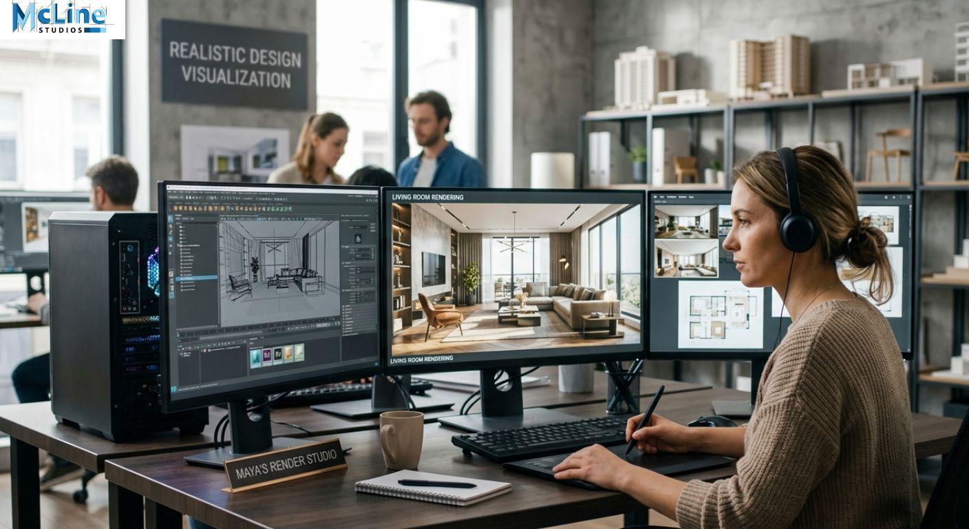 3D Rendering Services for Realistic Design Visualization