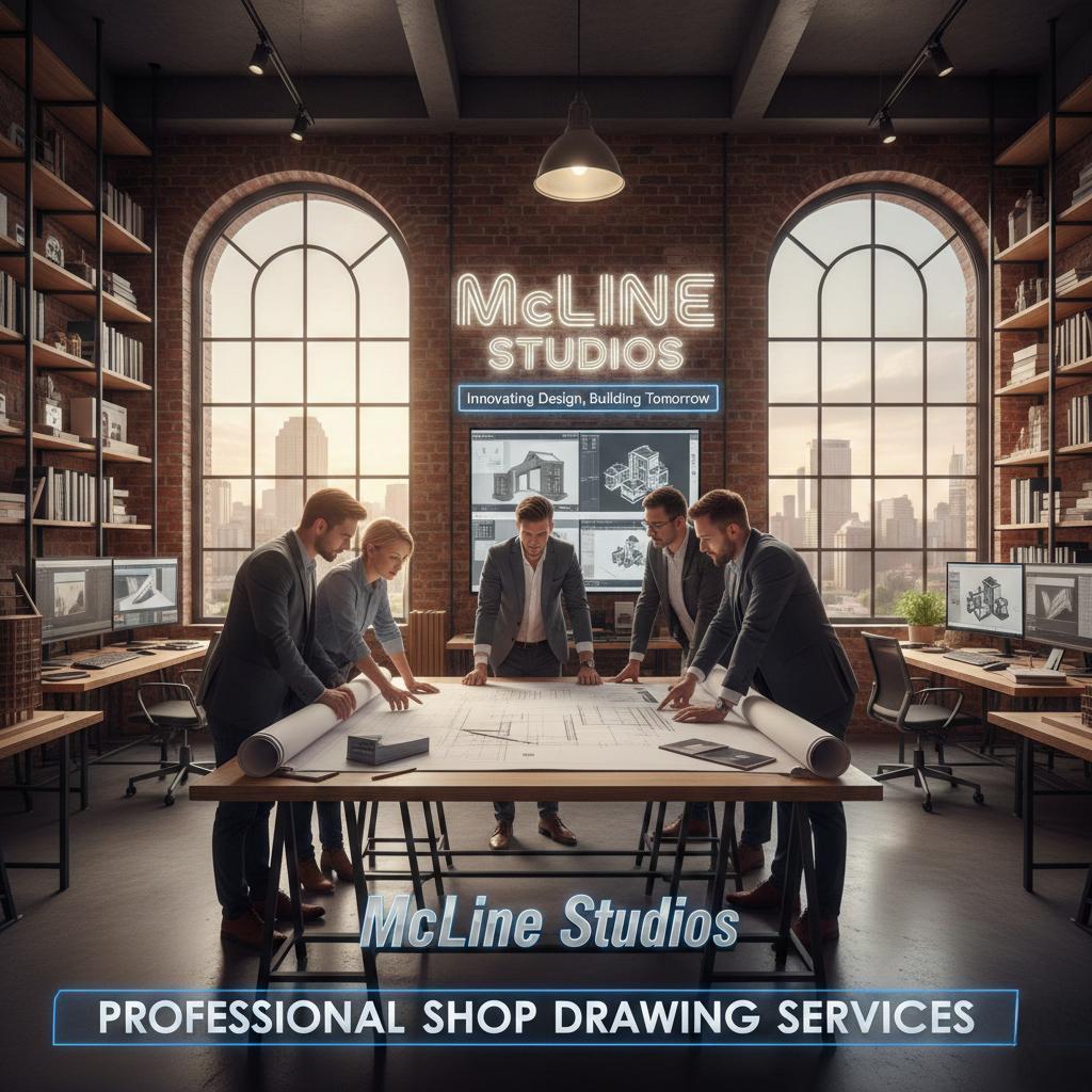 McLine Studios Offers Professional Shop Drawing Services