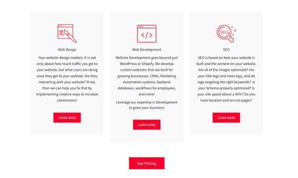 Web Development, Design, SEO (Washington)