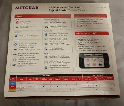 NetGear Router - like new in box - $40 (allen)